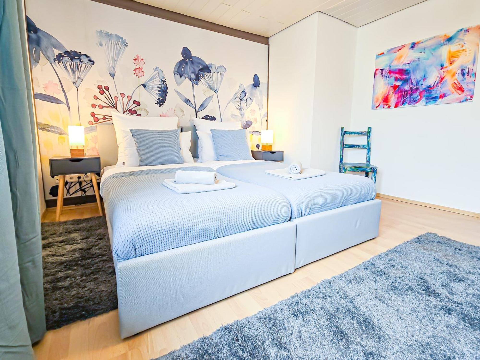 Star-apartment - Calm, Spacious & Garden, 120m2 Nussloch